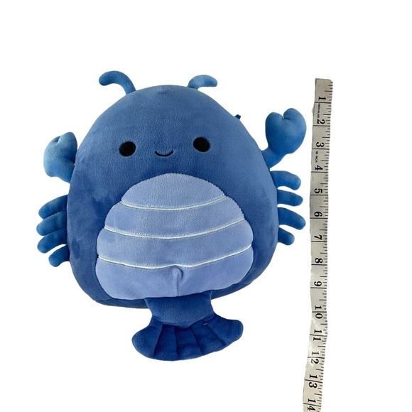 Rare Squishmallow Lobert the Blue Lobster Plush Stuffed animal - Picture 7 of 8
